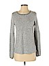 Pink Rose Gray Long Sleeve Top Size S - photo 1