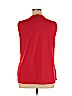 Ann Taylor Factory 100% Polyester Red Sleeveless Top Size XL - photo 2
