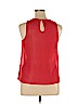 I.N. San Francisco 100% Polyester Red Sleeveless Blouse Size XL - photo 2