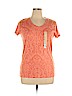 SONOMA life + style 100% Cotton Orange Short Sleeve T-Shirt Size XL - photo 1