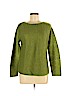 Eileen Fisher Green Wool Pullover Sweater Size M - photo 1