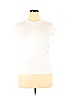 T by Alexander Wang Ivory Short Sleeve T-Shirt Size XL - photo 1