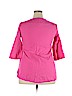 Misslook Pink 3/4 Sleeve Blouse Size 3X - photo 2