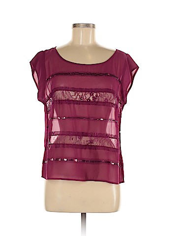 American Eagle Outfitters Short Sleeve Blouse (view 1)