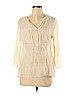 Dixie Ivory 3/4 Sleeve Blouse Size L - photo 1