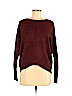 Poof! Burgundy Pullover Sweater Size S - photo 1