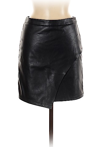 Forever 21 Faux Leather Skirt (view 1)