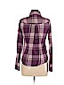 Roxy 100% Cotton Purple Long Sleeve Button-Down Shirt Size S - photo 2