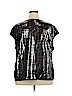 Calvin Klein 100% Nylon Black Short Sleeve Top Size 2X - photo 2
