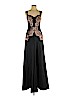 Temperley LONDON Black Iris Cocktail Dress Size 6 - photo 1