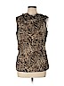 Worthington 100% Polyester Brown Sleeveless Top Size L - photo 1