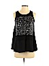 Simply Vera Vera Wang Black Sleeveless Top Size S (petite) - photo 1