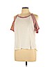 Forever 21 White Short Sleeve Top Size L - photo 1