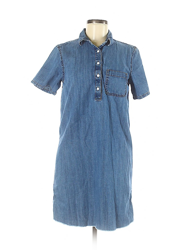 Gap 100% Cotton Blue Casual Dress Size S - photo 1
