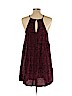 Mossimo Supply Co. 100% Rayon Burgundy Casual Dress Size L - photo 2