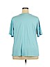 Lane Bryant Blue Short Sleeve T-Shirt Size 22 - photo 2