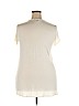Lauren Conrad 100% Viscose Ivory Short Sleeve T-Shirt Size 2X - photo 2