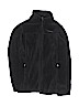 Columbia 100% Polyester Black Fleece Jacket Size 14 - 16 - photo 1