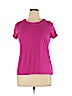 Talbots Pink Short Sleeve Top Size XL - photo 1