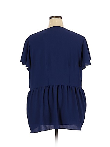 Lane Bryant Short Sleeve Blouse (view 2)