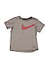 Nike 100% Polyester Graphic Tan Active T-Shirt Size 6 - 7 - photo 1