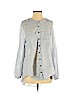 Free People Blue Long Sleeve Button-Down Shirt Size XS - photo 1
