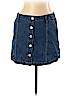 Forever 21 100% Cotton Blue Denim Skirt Size 30 waist - photo 1