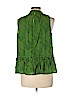 Maeve by Anthropologie Green Sleeveless Blouse Size 10 - photo 2