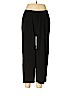 Ann Taylor LOFT Outlet 100% Polyester Black Casual Pants Size L (petite) - photo 1