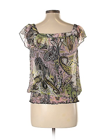 B.wear Short Sleeve Blouse (view 2)