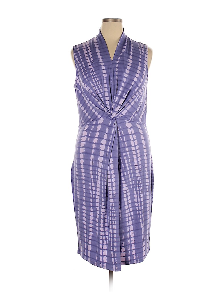 Serengeti Purple Casual Dress Size XL - photo 1