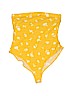 Forever 21 Yellow Bodysuit Size L - photo 1