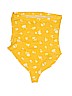 Forever 21 Yellow Bodysuit Size L - photo 2