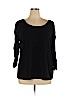 Susan Graver Black 3/4 Sleeve Top Size 1X - photo 1
