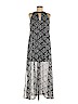 Justin Taylor 100% Polyester Black Casual Dress Size 6 - photo 1