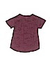 Assorted Brands Solid Burgundy Short Sleeve T-Shirt Size S (kids) - photo 2