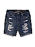 American Eagle Outfitters 100% Cotton Blue Denim Shorts Size 10 - photo 1