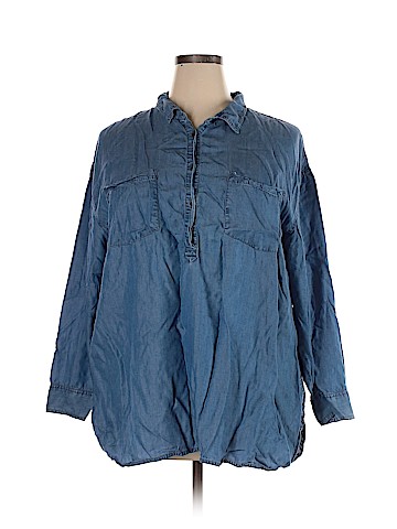 Old Navy Long Sleeve Blouse (view 1)