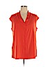 Simonton Says Orange Short Sleeve Top Size 1X - photo 1