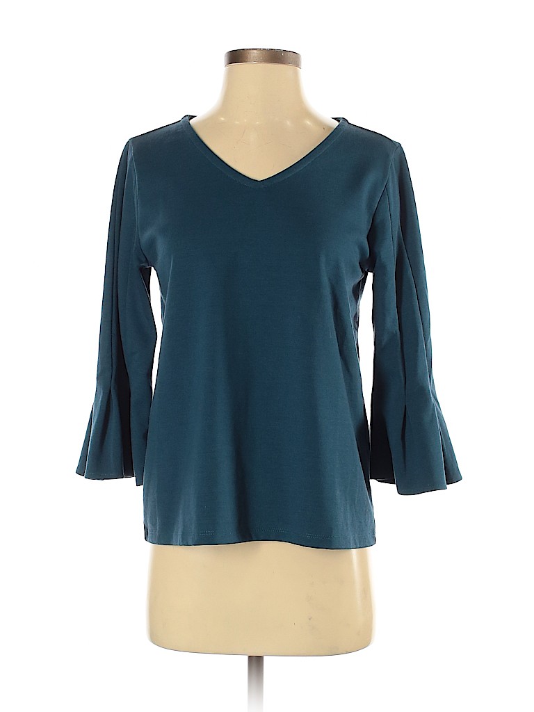 Banana Republic Factory Store Teal 3/4 Sleeve Top Size S - photo 1