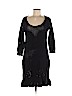 W by Worth Black Casual Dress Size M - photo 1