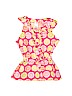 Gymboree 100% Cotton Print Pink Short Sleeve Blouse Size 9 - photo 1