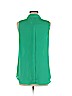 The Limited 100% Polyester Green Sleeveless Blouse Size M - photo 2