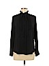 Ann Taylor 100% Polyester Black Long Sleeve Blouse Size M (petite) - photo 1