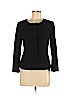 Ann Taylor LOFT 100% Polyester Black Blazer Size 6 (petite) - photo 1