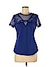 H&M Blue Short Sleeve Top Size M - photo 1