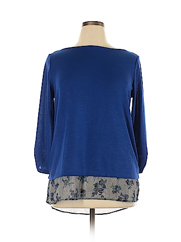 Apt. 9 Long Sleeve Top (view 1)