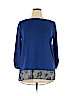 Apt. 9 Blue Long Sleeve Top Size XL - photo 1