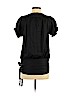 Bebe 100% Silk Black Short Sleeve Silk Top Size XS - photo 2