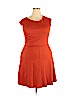 New York & Company 100% Cotton Orange Casual Dress Size XL - photo 1